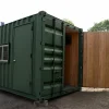 10ft Portable Office / Workshop – One-Trip (New)– Green
