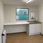 12ft x 8ft Steel Anti-Vandal Office Cabin