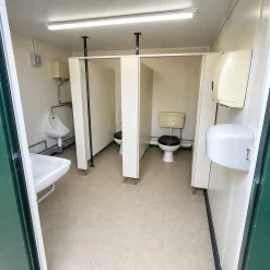 12ft x 9ft 2+1 Toilet Cabin – Jackleg Unit 2