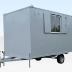 16ft Steel Mobile Anti-Vandal Office Cabin
