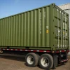 20ft Canvas Top Open Top Container – One-Trip (New) – Green