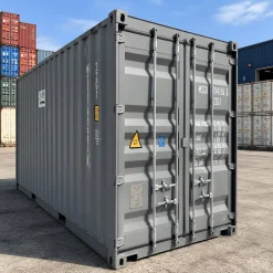20ft One-Trip Shipping Container – Grey