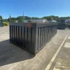 40ft Container Pool – Matte Black