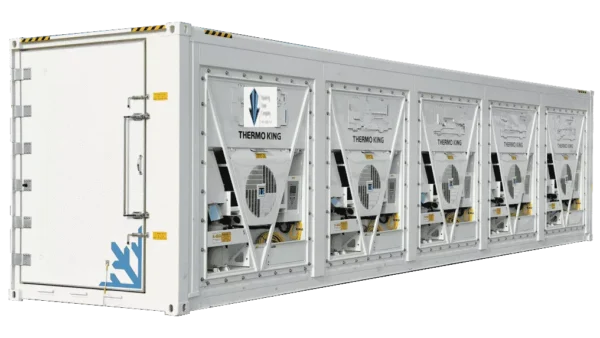 40ft High Cube One-Trip Blast Freezer Container — New