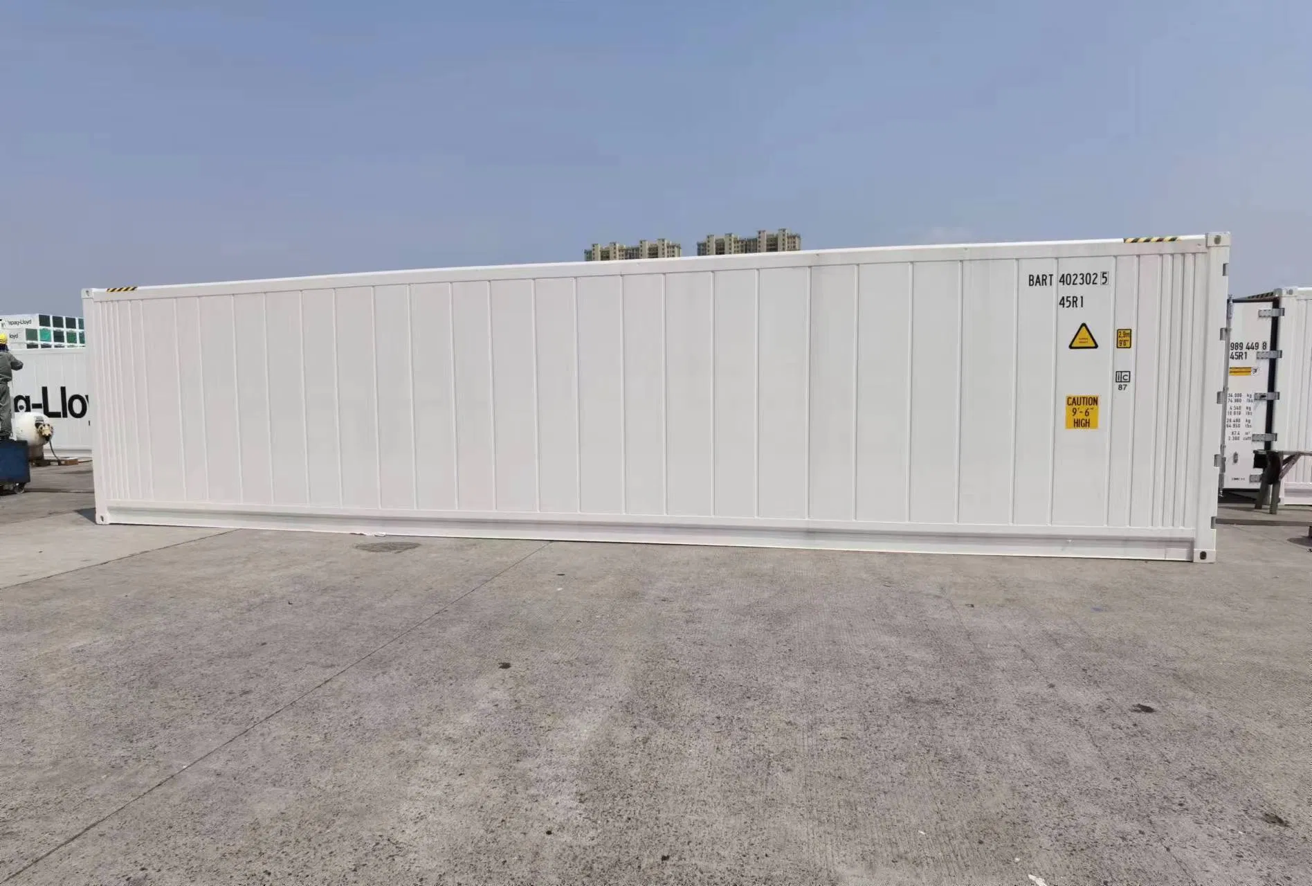 40ft High Cube One-Trip Reefer Container — Thermo King Magnum Plus (Ref 2906) - Image 2