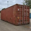 40ft High Cube Used Shipping Container – Wind & Watertight – Red Brown