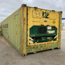 40ft Used High Cube Reefer Container – R134a – Cargo Worthy