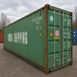 40ft Used High Cube Wind and Watertight Shipping Container – Direct Ship (Stock Ref 2547)