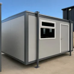 Plastisol Jackleg Cabin – 12ft x 10ft Site Office (Unit 2)