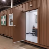 Portable First Aid Office Container Mobile medical and office workspace