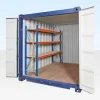 Shipping Container Racking Kit | 3-Tier Steel Shelving